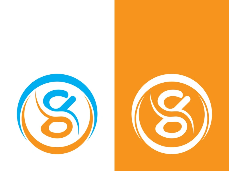 Business corporate S letter logo design vector