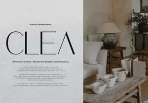 Kleanna | Minimalist Sans Serif