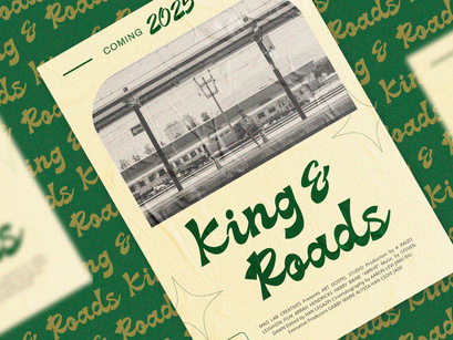 Meadow - Groove Script Font
