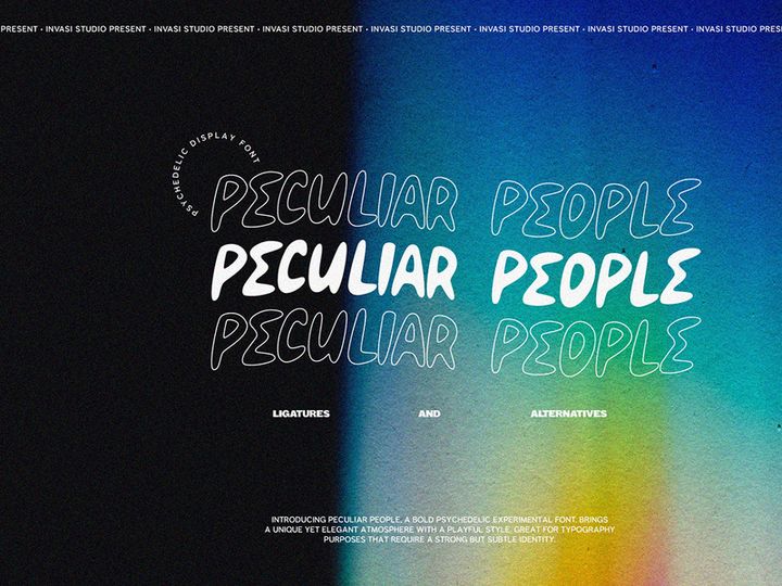 Peculiar People - Psychedelic preview picture