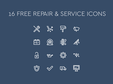 Repair and Service Icons preview picture