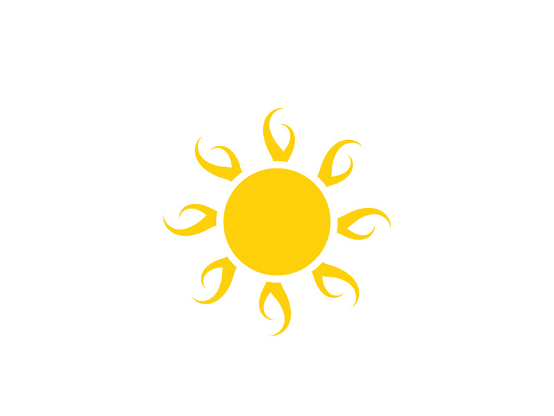 Sun Vector illustration Icon