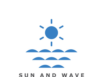 Creative and unique sun logo design. preview picture