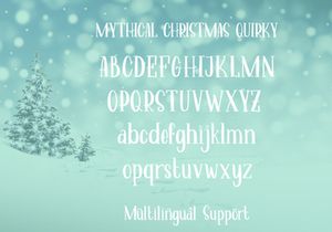 Mythical Christmas - Lovely Couple Font