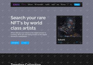 NFT- Marketplace Landing Page