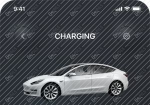 Neumorphic UI Kit – Tesla App