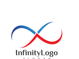 Infinity Design Vector icon illustration Logo template design preview picture