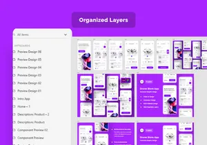 Drones Store App Design