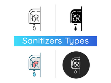 Wall mounted sanitizer icon preview picture