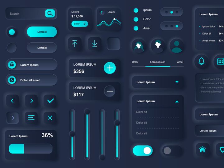 User interface elements
