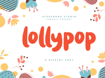 Lollypop - Display Font preview picture