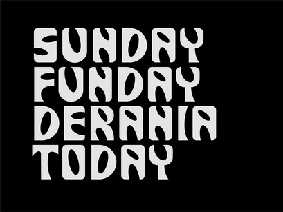 Derania – Free Display Font