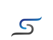 S logo Business corporate letter design vector