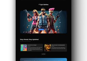 NFT Gaming Website