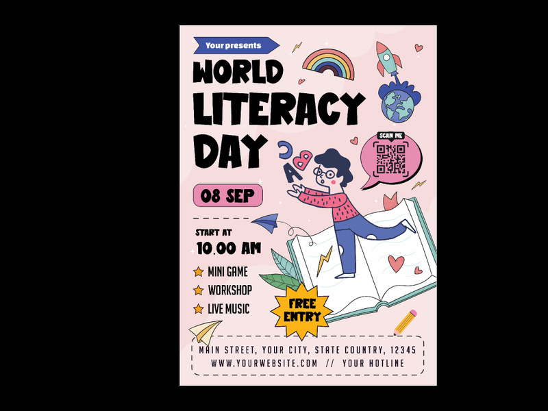 Literacy Day Flyer
