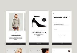 eShop Mobile App UI Kit