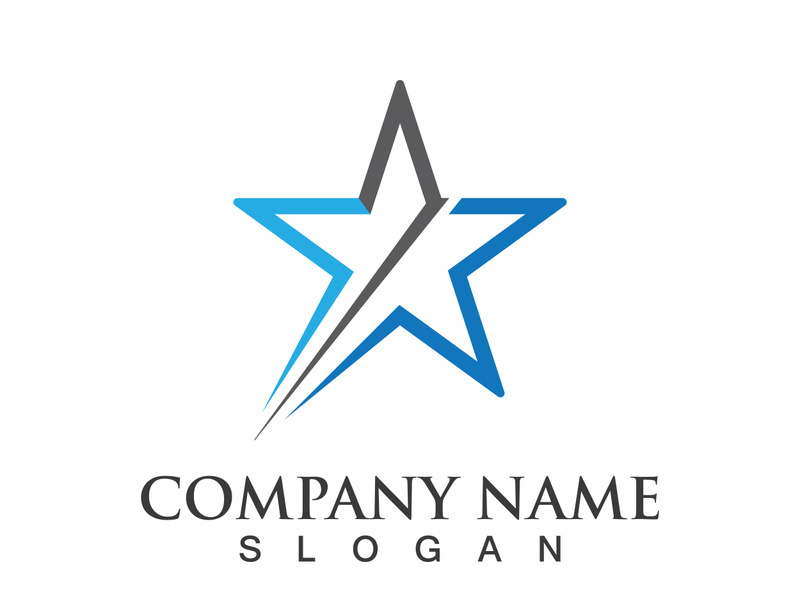 star vector icon illustration design template