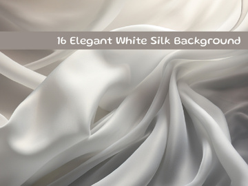 Elegant white silk background preview picture