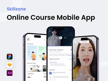 Skillzone - Online Course Mobile App preview picture