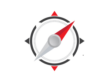 Compass icon illustration design preview picture