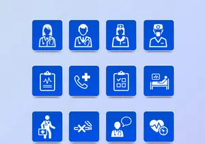 Medical & Health Care Icons Set-4