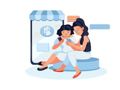 Online Review Illustrations