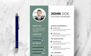 Modern Resume CV Template Ver-16