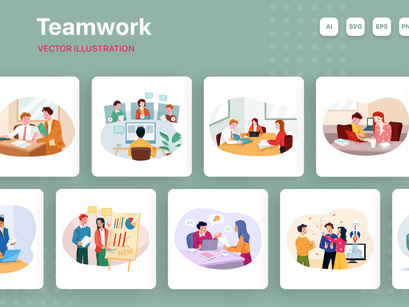 Teamwork Illustrations