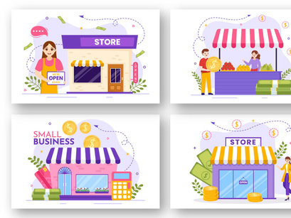 12 Small Business Loan Illustration