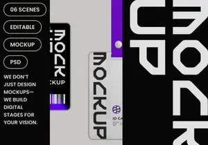 Lanyard Mockup