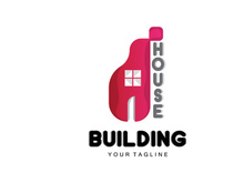 Home Design Logo, Building Logo, Property And Construction Company Icon