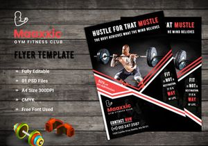 Fitness Gym Workout Flyer