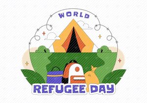 10 World Refugee Day Illustration