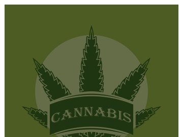 Mariuhana leaf symbol, marijuana or hemp icon, cannabis medical sign, weed drug vector illustration preview picture