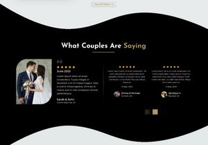 Wedding Videographer Website UI Kit