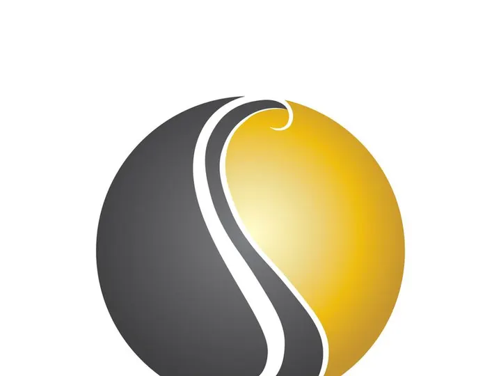 Elegant Wavy Hair Salon Logo Template