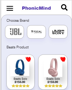 Online Headphone Shop