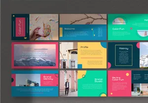 Color Fun Google Slide Template