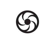 Vortex illustration Template design