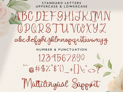 Ajuslly - Modern Calligraphy Font