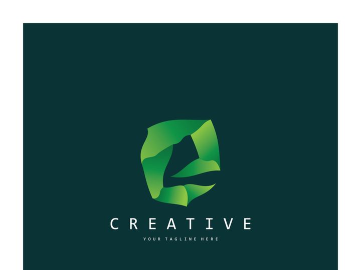 creative letter e logo design, for brand, startup, business, company, identity, application, vector