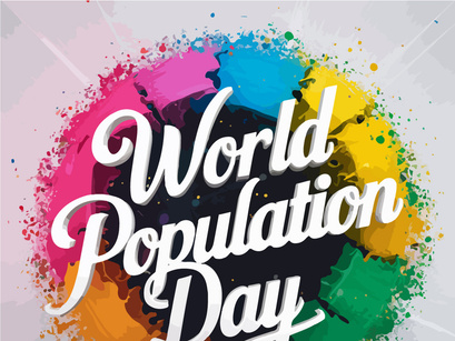 10 World Population Day Illustration