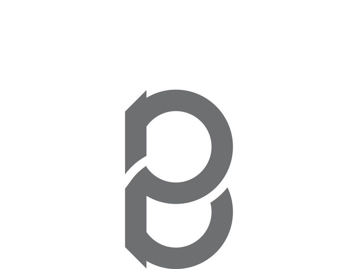 B letter logo template vector illustration