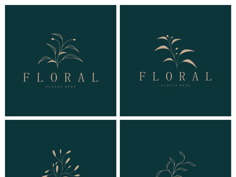 Elegant floral and leaf frame. Delicate botanical vector illustration for labels, spas, corporate identity, and wedding invitations