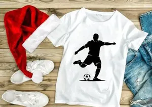 Soccer player kicking a ball in dynamic motion on the field