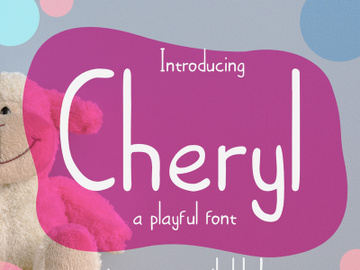 Cheryl - A Playful Font preview picture