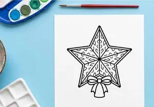 Holiday celebration background with festive decorations