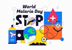 10 World Malaria Day Illustration