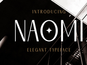 Naomi Elegant Typeface preview picture