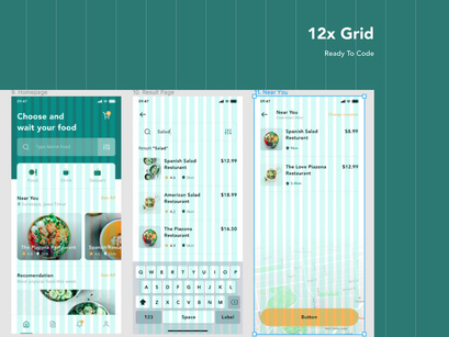 Delivious - Food Delivery UI-Kit